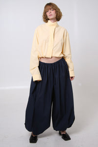 CAMISA NEKKU - TALLA S/M - AMARILLA