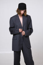 Cargar imagen en el visor de la galería, SUIT SUKA - TALLA M - GRIS OXFORD
