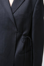 Cargar imagen en el visor de la galería, BLAZER KIMONO - MH X MITSA. - TALLA M - GRIS OXFORD
