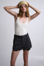 Cargar imagen en el visor de la galería, MINI SHORTS - TALLA S - GRIS OXFORD
