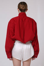 Cargar imagen en el visor de la galería, CAMISA NEKKU - UNITALLA - ROJA
