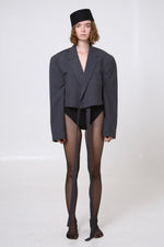 Cargar imagen en el visor de la galería, BLAZER SENAKA - TALLA M/L - GRIS OXFORD
