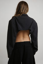 Cargar imagen en el visor de la galería, BLAZER PIKU - TALLA L - GRIS
