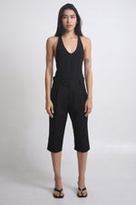 Cargar imagen en el visor de la galería, PANTALON CAPRI - TALLA S - NEGRO
