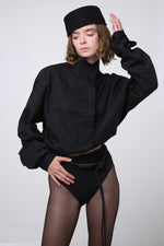 Cargar imagen en el visor de la galería, CAMISA NEKKU - TALLA S/M - NEGRO
