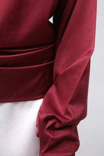 Cargar imagen en el visor de la galería, CAMISA ENSO - UNITALLA - VINO
