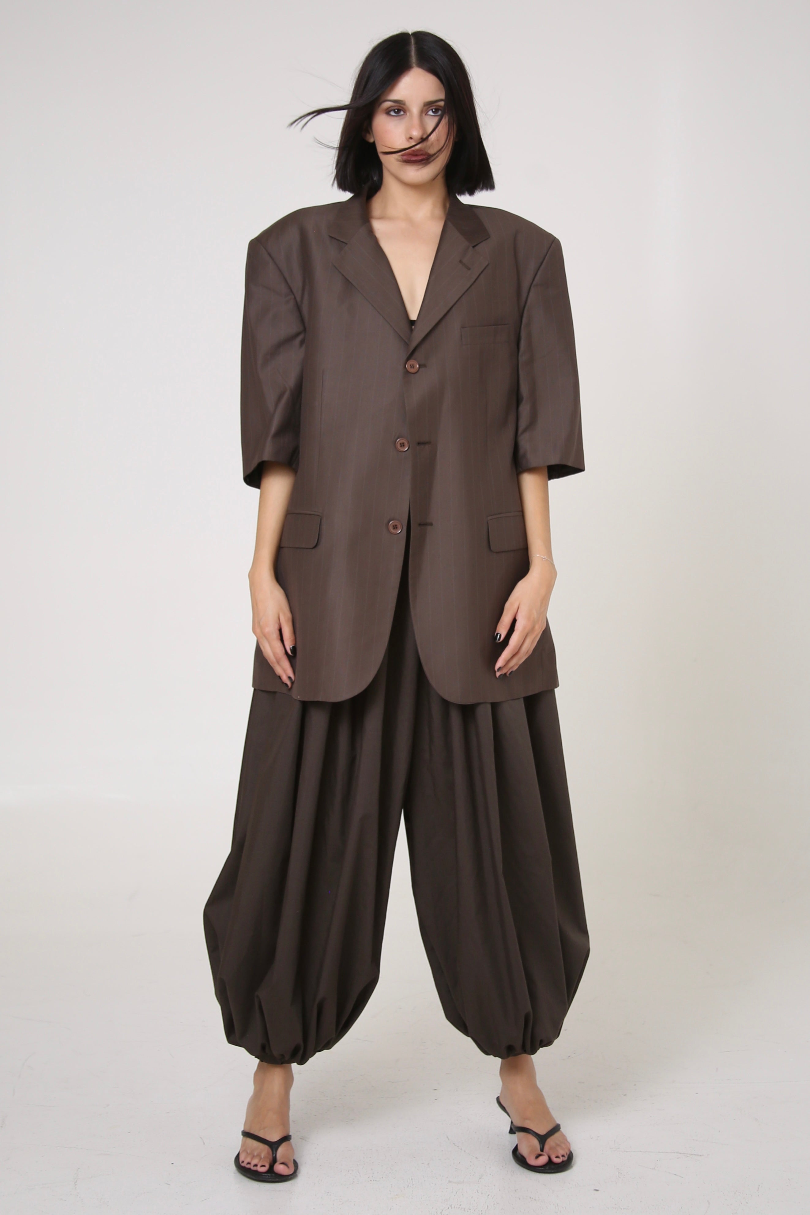 BLAZER KIOKO - TALLA L - CAFE RAYAS DIPLOMÁTICAS