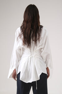CAMISA KURO - TALLA M - BLANCA
