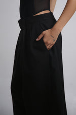 Cargar imagen en el visor de la galería, PANTALÓN URRARA - NEGRO - TALLA M
