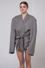 Cargar imagen en el visor de la galería, BLAZER KOTO - TALLA M/L - GRIS
