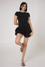 Cargar imagen en el visor de la galería, SHORT SAORI - UNITALLA - NEGRO
