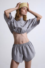 Cargar imagen en el visor de la galería, SET BOTAN - TALLA S/M - GRIS
