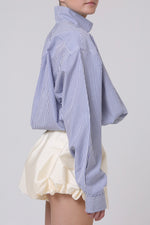 Cargar imagen en el visor de la galería, CAMISA NEKKU - UNITALLA - AZUL RAYAS
