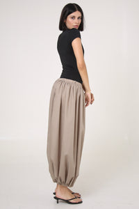PANTALÓN SAORI - UNITALLA - BEIGE