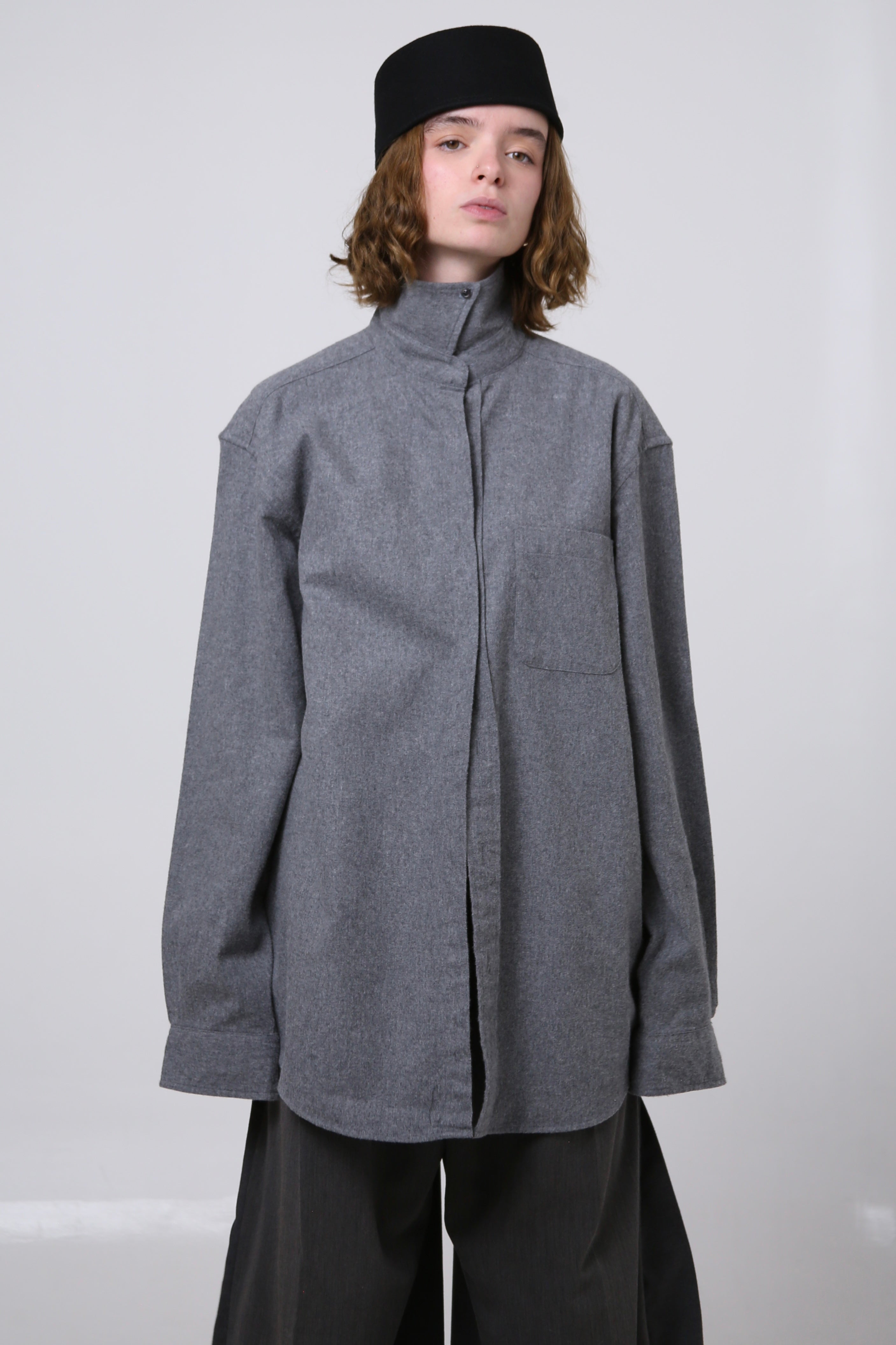 CAMISA JIN - TALLA L - GRIS