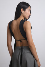 Cargar imagen en el visor de la galería, TOP SATO - NEGRO - TALLA S
