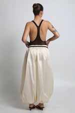 Cargar imagen en el visor de la galería, SAORI PANTS - UNITALLA - HUESO SATINADO
