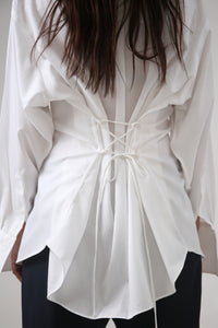 CAMISA KURO - TALLA M - BLANCA