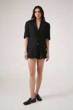 Cargar imagen en el visor de la galería, BLAZER KIOKO - TALLA S - NEGRO
