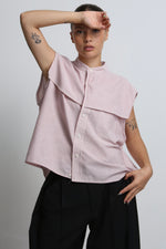 Cargar imagen en el visor de la galería, CAMISA ERI - UNITALLA - ROJA RAYAS
