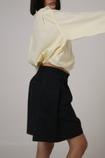 Cargar imagen en el visor de la galería, CAMISA NEKKU - TALLA M - AMARILLO TEXTURA RAYAS
