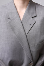 Cargar imagen en el visor de la galería, BLAZER KOTO - TALLA M/L - GRIS
