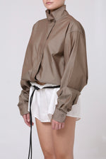 Cargar imagen en el visor de la galería, CAMISA NEKKU - UNITALLA - BEIGE
