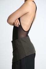 Cargar imagen en el visor de la galería, FAJÍN BLAZER - TALLA M - VERDE
