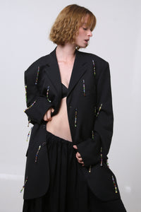 BLAZER MAI - TALLA M - NEGRO