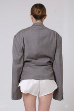 Cargar imagen en el visor de la galería, BLAZER KOTO - TALLA M/L - GRIS

