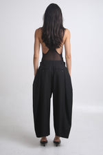 Cargar imagen en el visor de la galería, PANTALÓN URRARA - NEGRO - TALLA M

