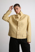 Cargar imagen en el visor de la galería, BLAZER NEKKU - TALLA S/M - AMARILLO
