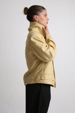Cargar imagen en el visor de la galería, BLAZER NEKKU - TALLA S/M - AMARILLO
