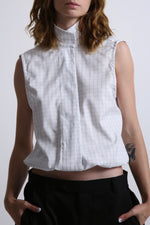 Cargar imagen en el visor de la galería, CAMISA NEKKU - UNITALLA - BLANCA CUADROS
