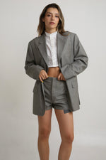 Cargar imagen en el visor de la galería, MINI SHORTS - TALLA S - GRIS

