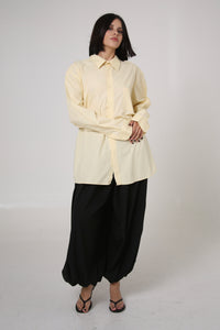 CAMISA SENAKA - TALLA M - AMARILLA