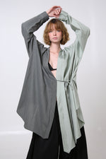 Cargar imagen en el visor de la galería, CAMISA KIMONO DU - UNITALLA
