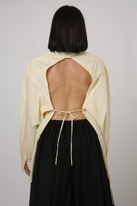 CAMISA SENAKA - TALLA M - AMARILLA