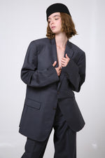 Cargar imagen en el visor de la galería, SUIT SUKA - TALLA M - GRIS OXFORD
