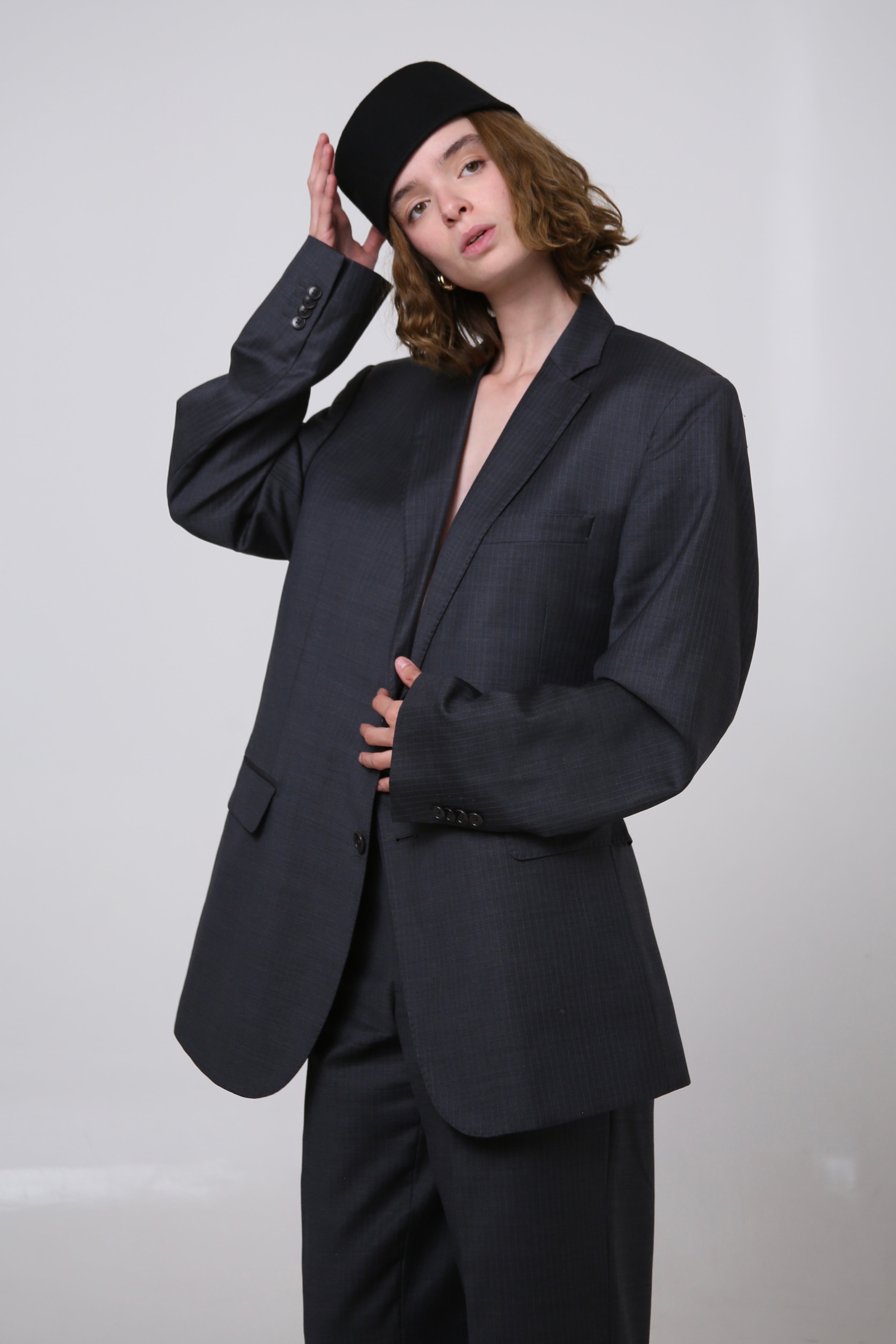 SUIT SUKA - TALLA M - GRIS OXFORD