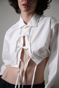 CAMISA SUMI - TALLA M - BLANCA