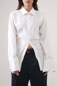 CAMISA KURO - TALLA M - BLANCA