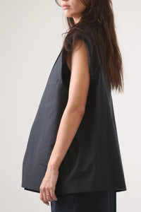 VEST HYO - TALLA L - GRIS OXFORD