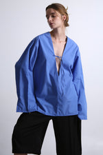 Cargar imagen en el visor de la galería, TOP KEI - TALLA S/M - AZUL
