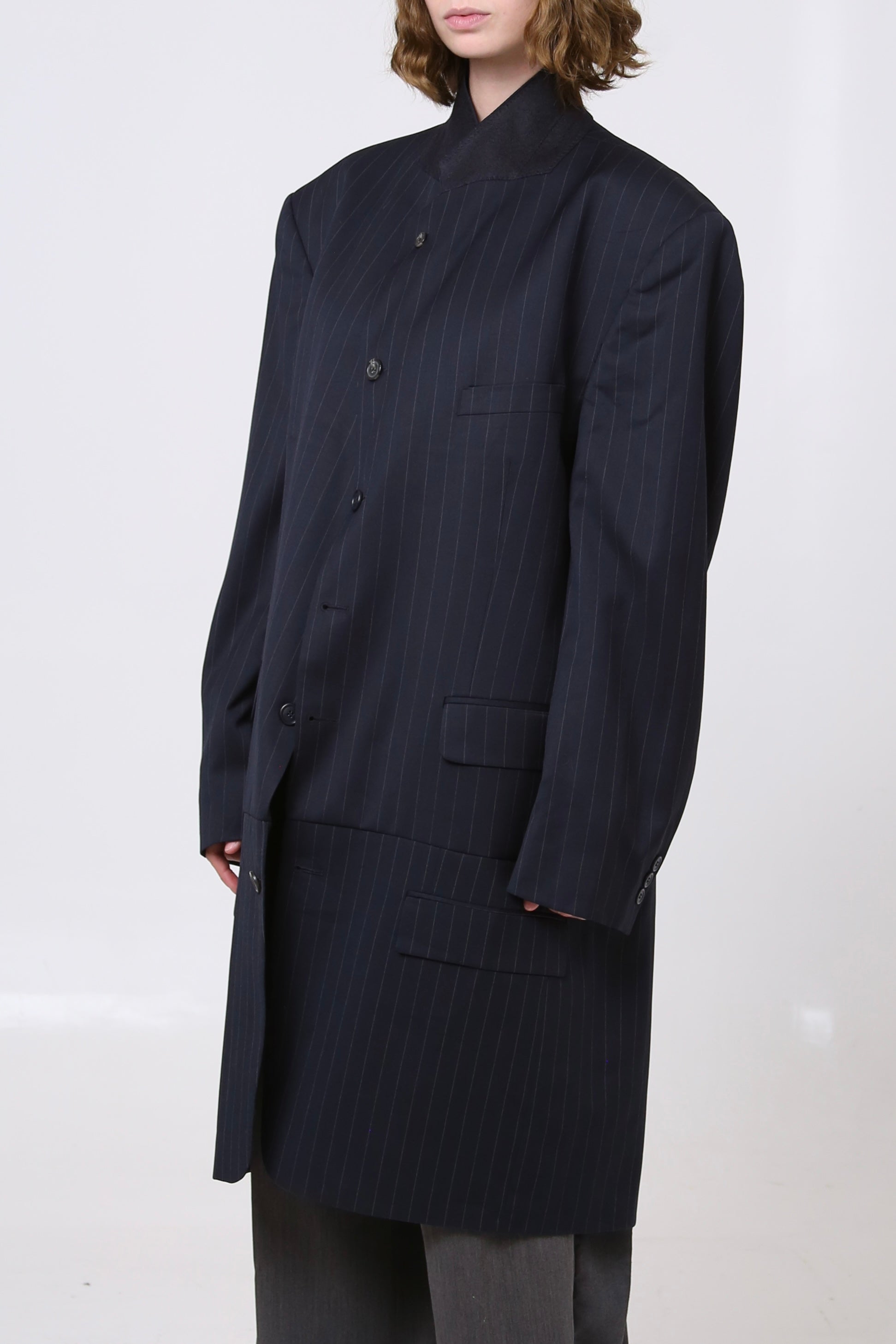 ABRIGO JIN - TALLA L - AZUL RAYA DIPLOMÁTICA