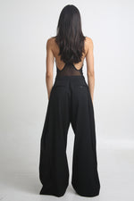 Cargar imagen en el visor de la galería, PANTALÓN URRARA - NEGRO - TALLA S
