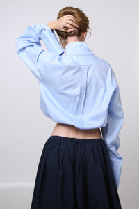CAMISA NEKKU - TALLA M - AZUL