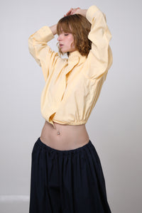 CAMISA NEKKU - TALLA S/M - AMARILLA
