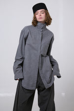 Cargar imagen en el visor de la galería, CAMISA JIN - TALLA L - GRIS
