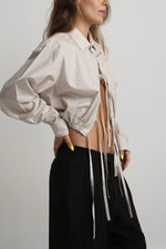 Cargar imagen en el visor de la galería, CAMISA NUNO - TALLA S/M - BEIGE
